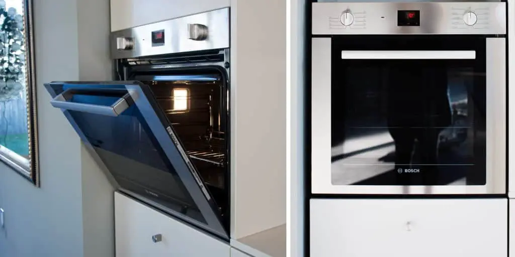 Hygge Supply Bosch wall ovens offered with standard home packages.