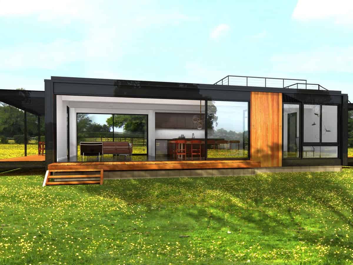 Connect Homes Connect 3 prefab home rendering.