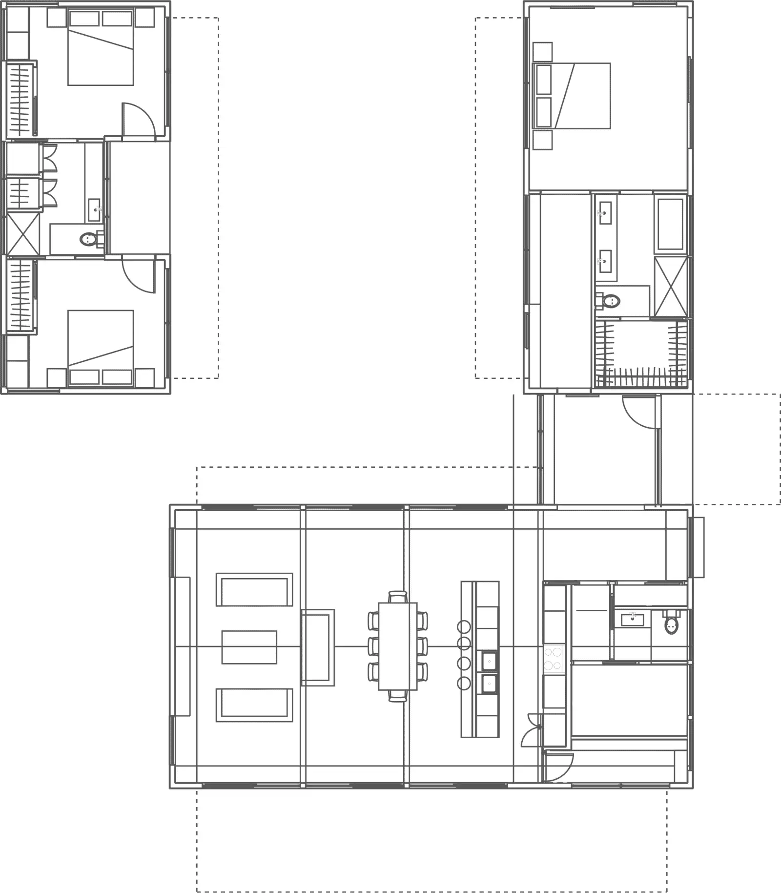 MA Modular Marfa model prefab home floor plan.