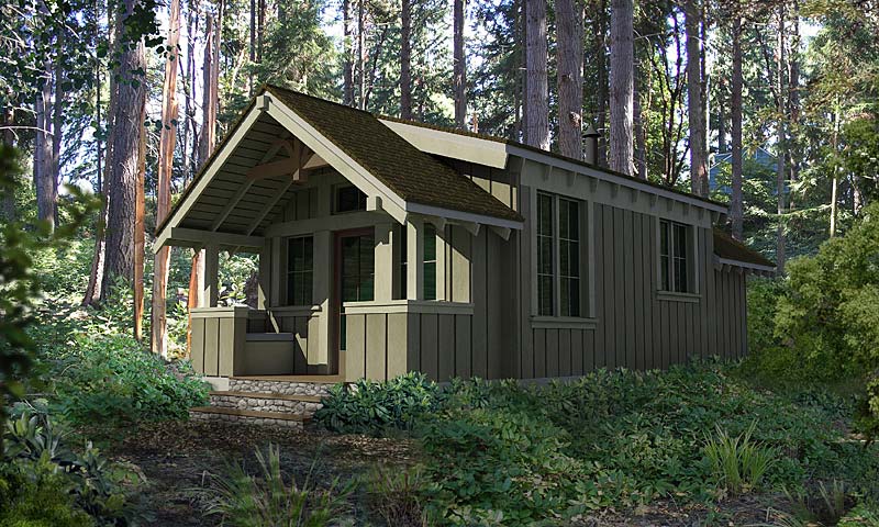 Greenpod Development Bainbridge Prefab Home.