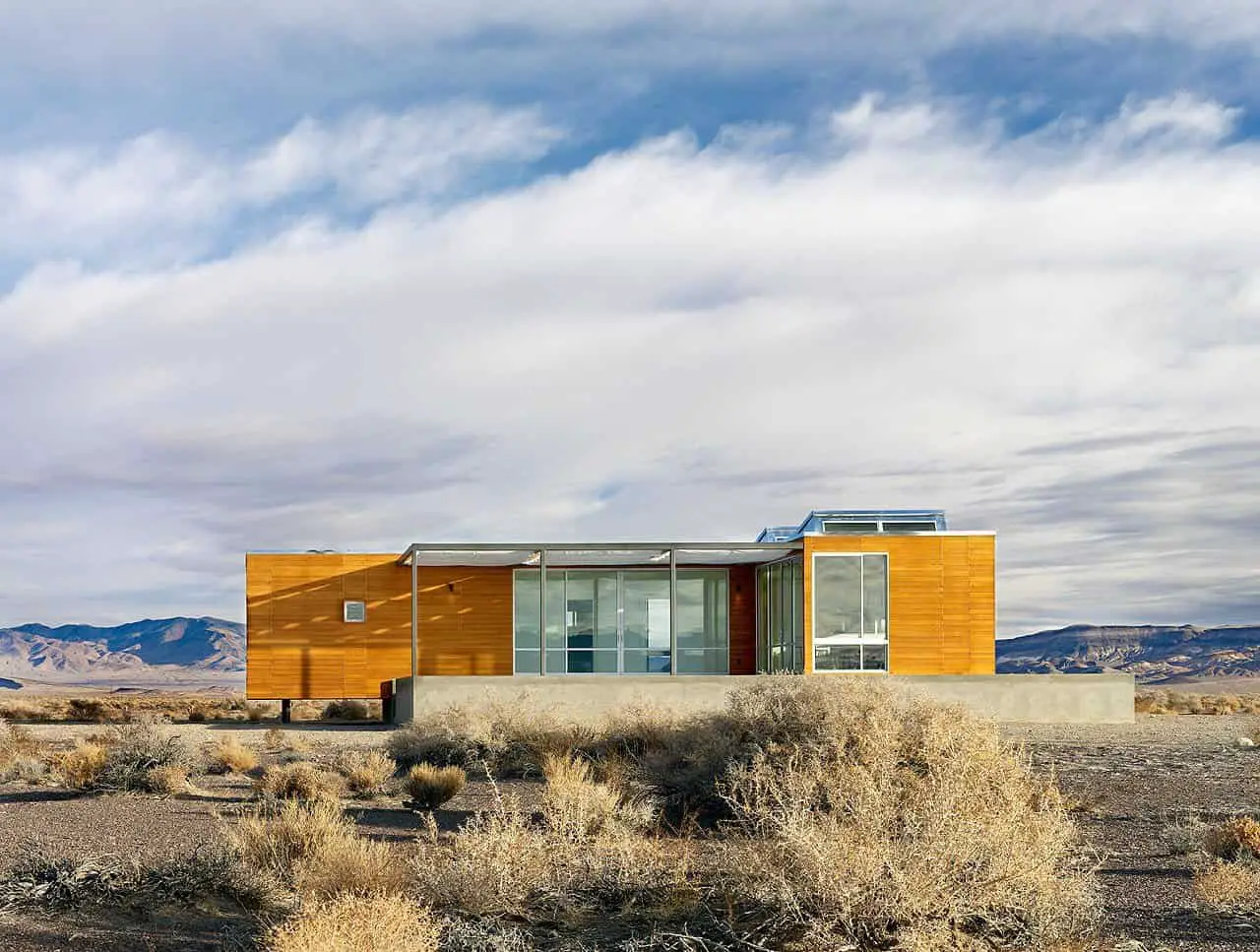 Prefab homes by nottoscale - T-Modulome exterior, Nevada.