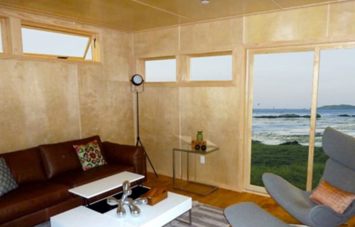 miniHome Cali Series Solo 1 prefab home - living area.