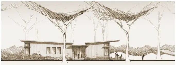 Stillwater Dwellings sd123 prefab home -sketch.
