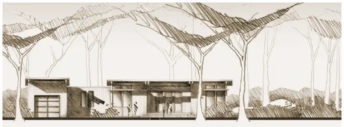 Stillwater Dwellings sd152 prefab home - sketch.