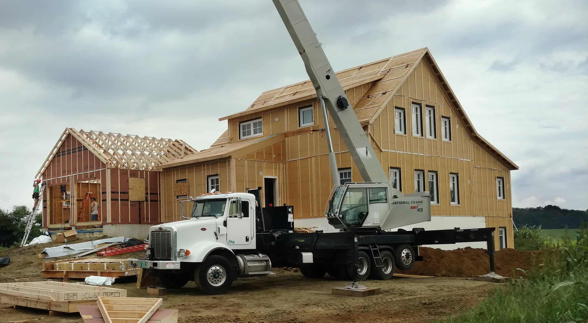 On-site prefab home assembly and finishing happens quickly - usually within 2 months.